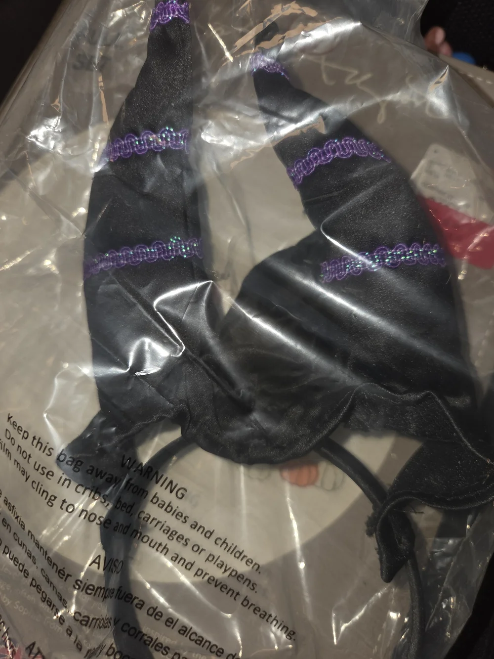 Disguise Girls Maleficent Costume in Purple and Black